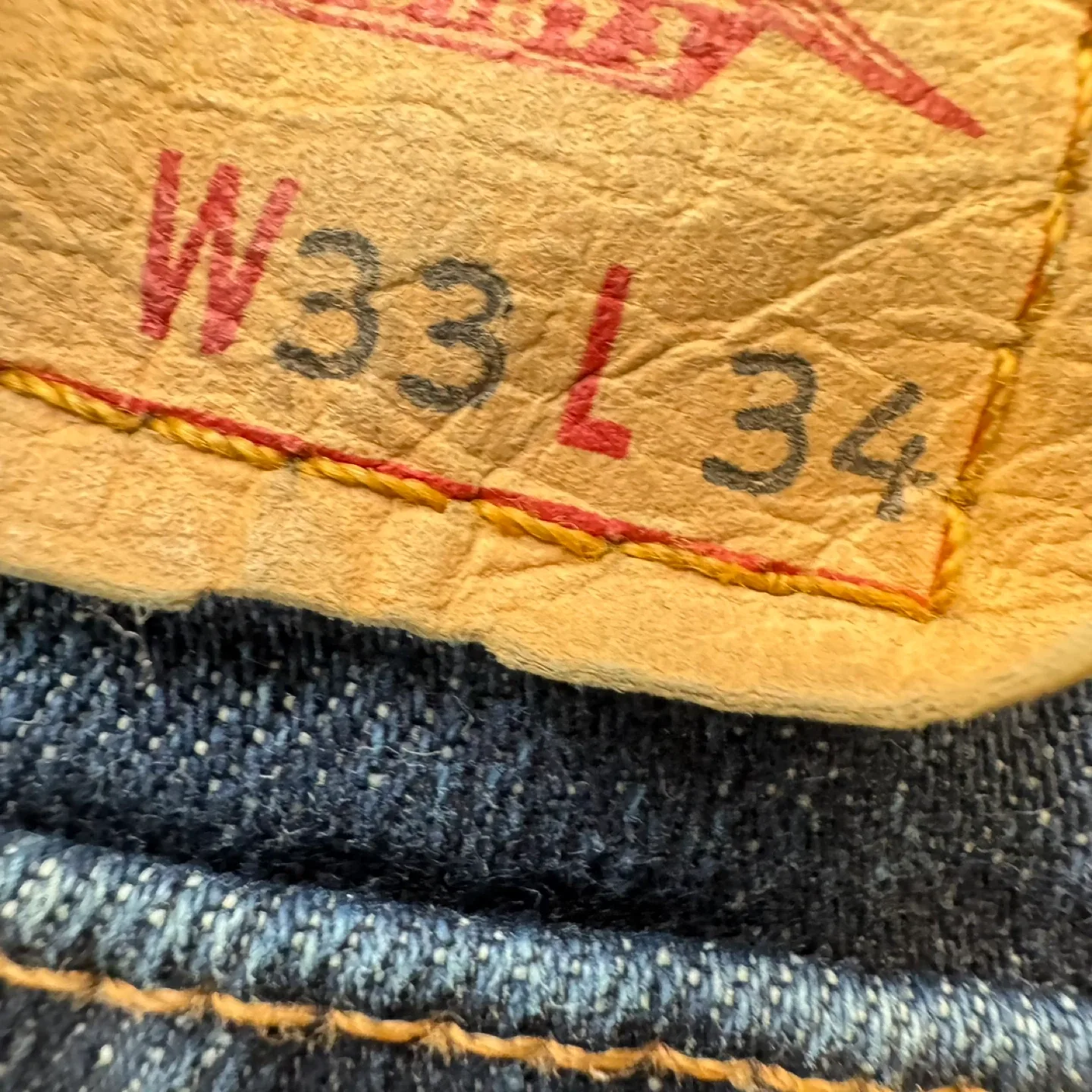 Levi's 752 Original Fit Jeans W33 L34 Men's Blue Denim (US 33) image indicator(8)