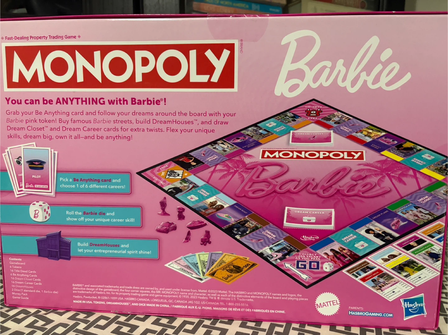 Monopoly Barbie Edition Board Game - photo 5
