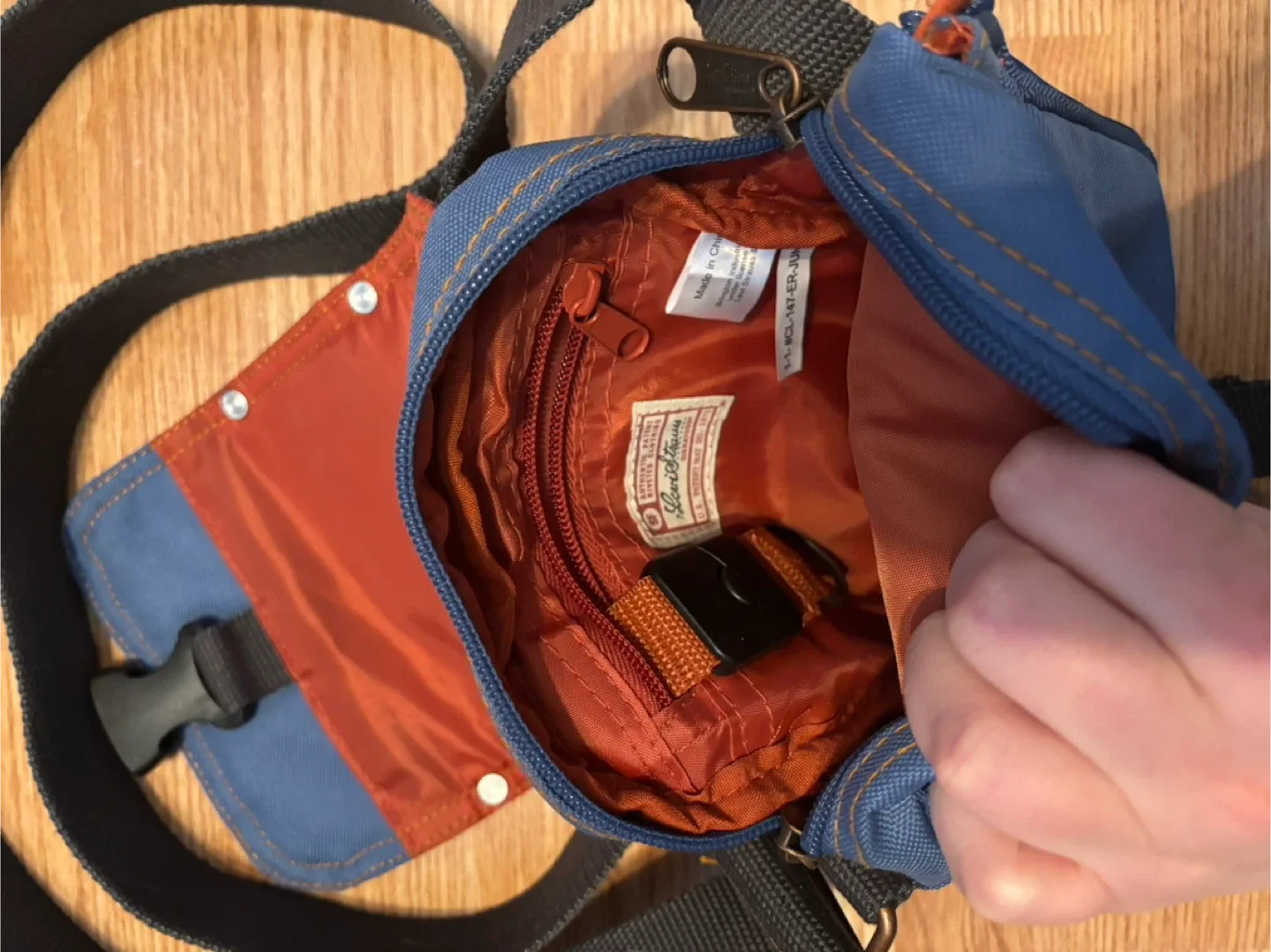 Levi Strauss & Co. Blue Shoulder Bag image indicator(4)