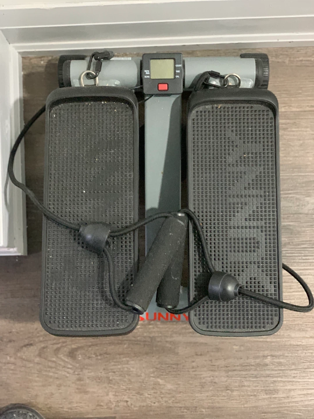 Sunny Health & Fitness Mini Stepper with Resistance Bands