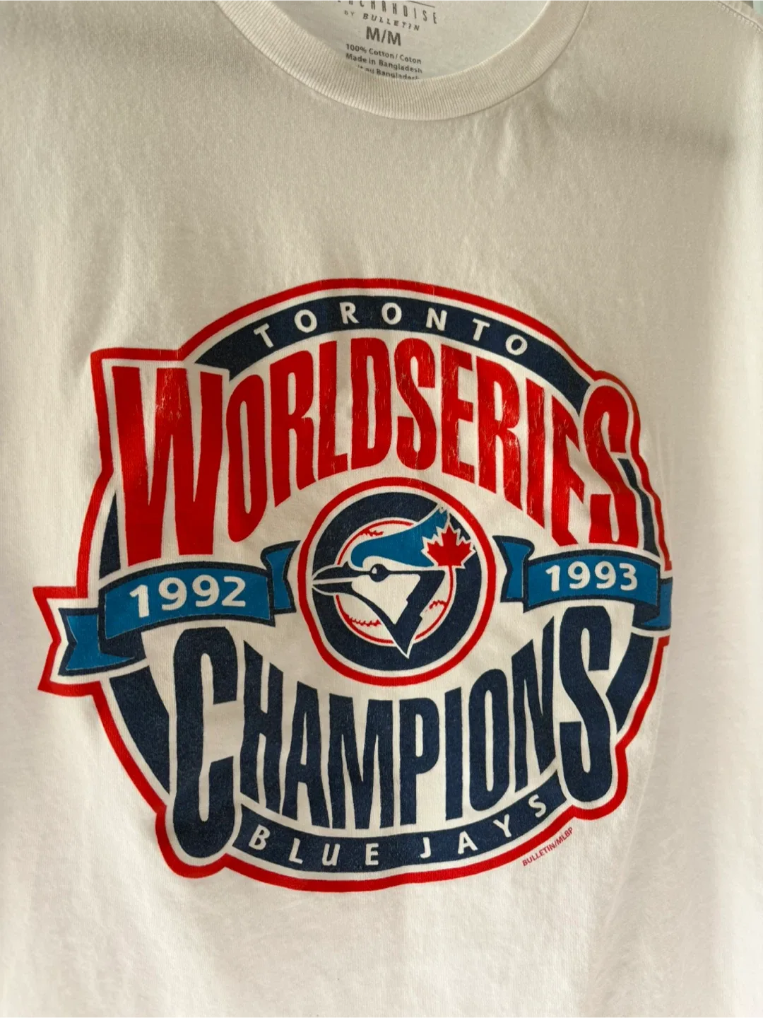 Toronto Blue Jays World Series Champions T-Shirt M image indicator(2)