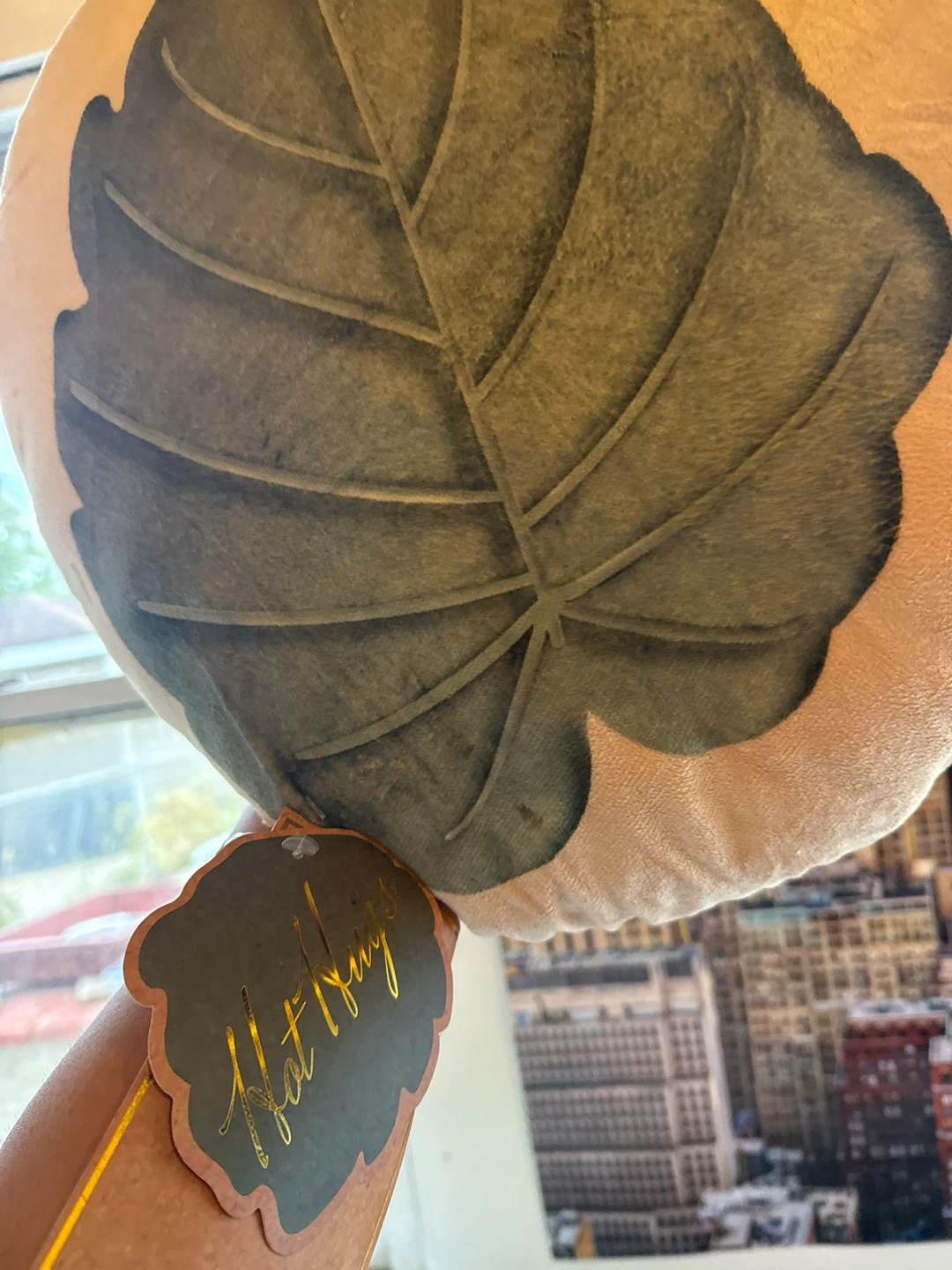 Leaf Pillow - Hot Hugs - photo 3