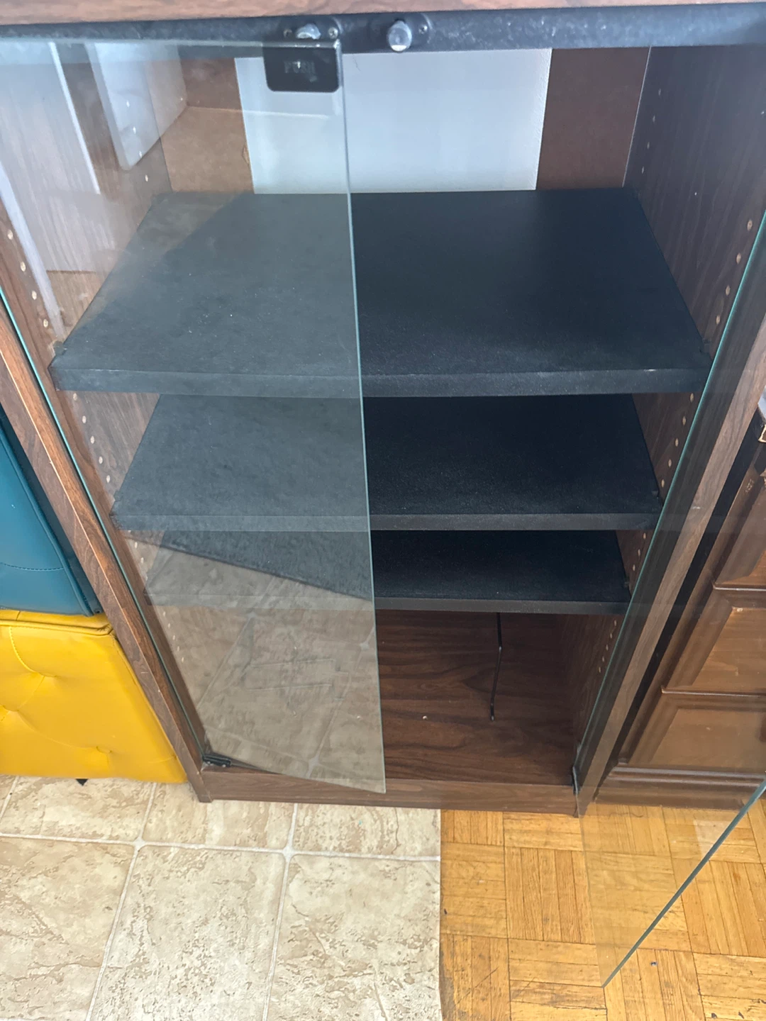 Display Cabinet with Glass Doors