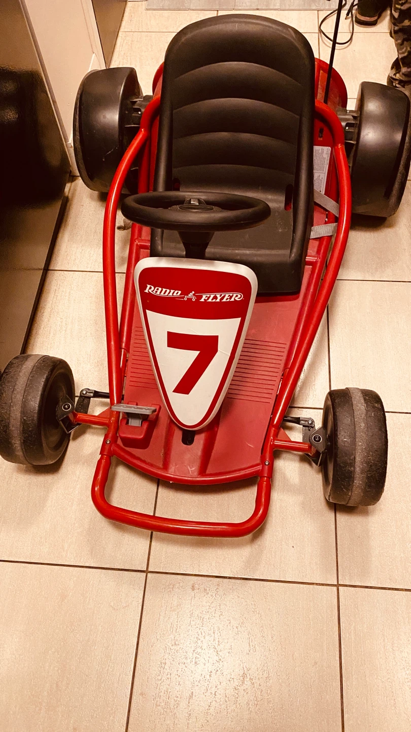 Radio Flyer Ultimate Go-Kart Toy, Red, Ages 3-8