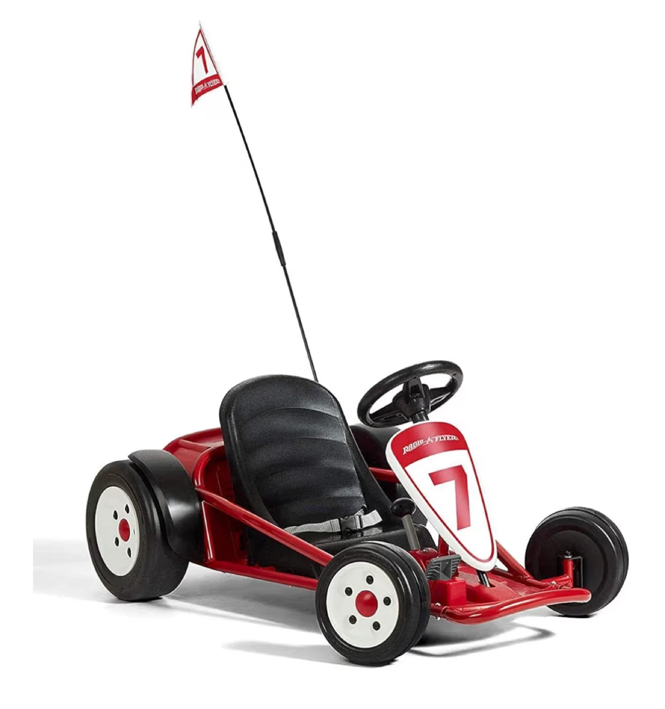 Radio Flyer Ultimate Go-Kart Toy, Red, Ages 3-8 - photo 5