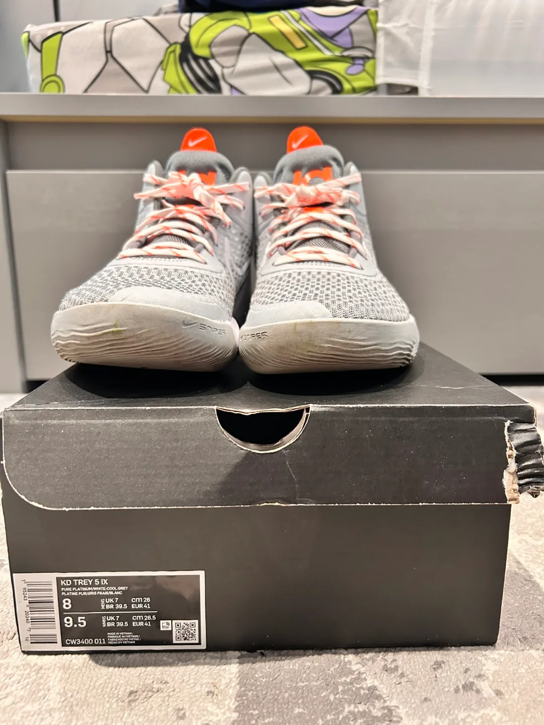 Nike Basketball Shoes US size 8 Men’s KD Trey 5 IX image indicator(3)