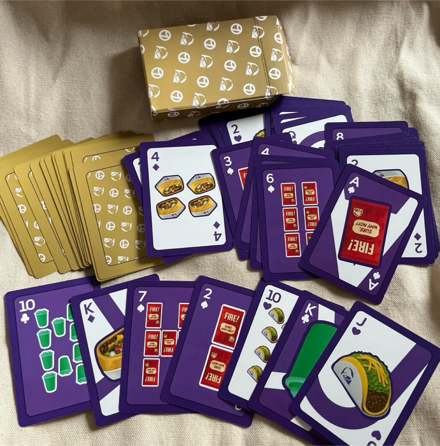🥕Taco Bell Playing Cards Deck