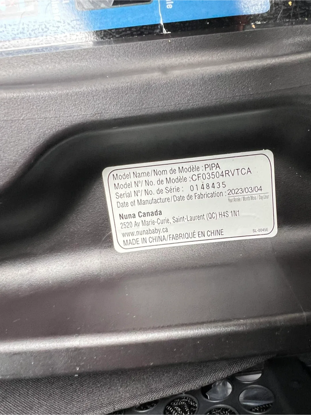 Nuna PIPA Infant Car Seat - Black image indicator(2)