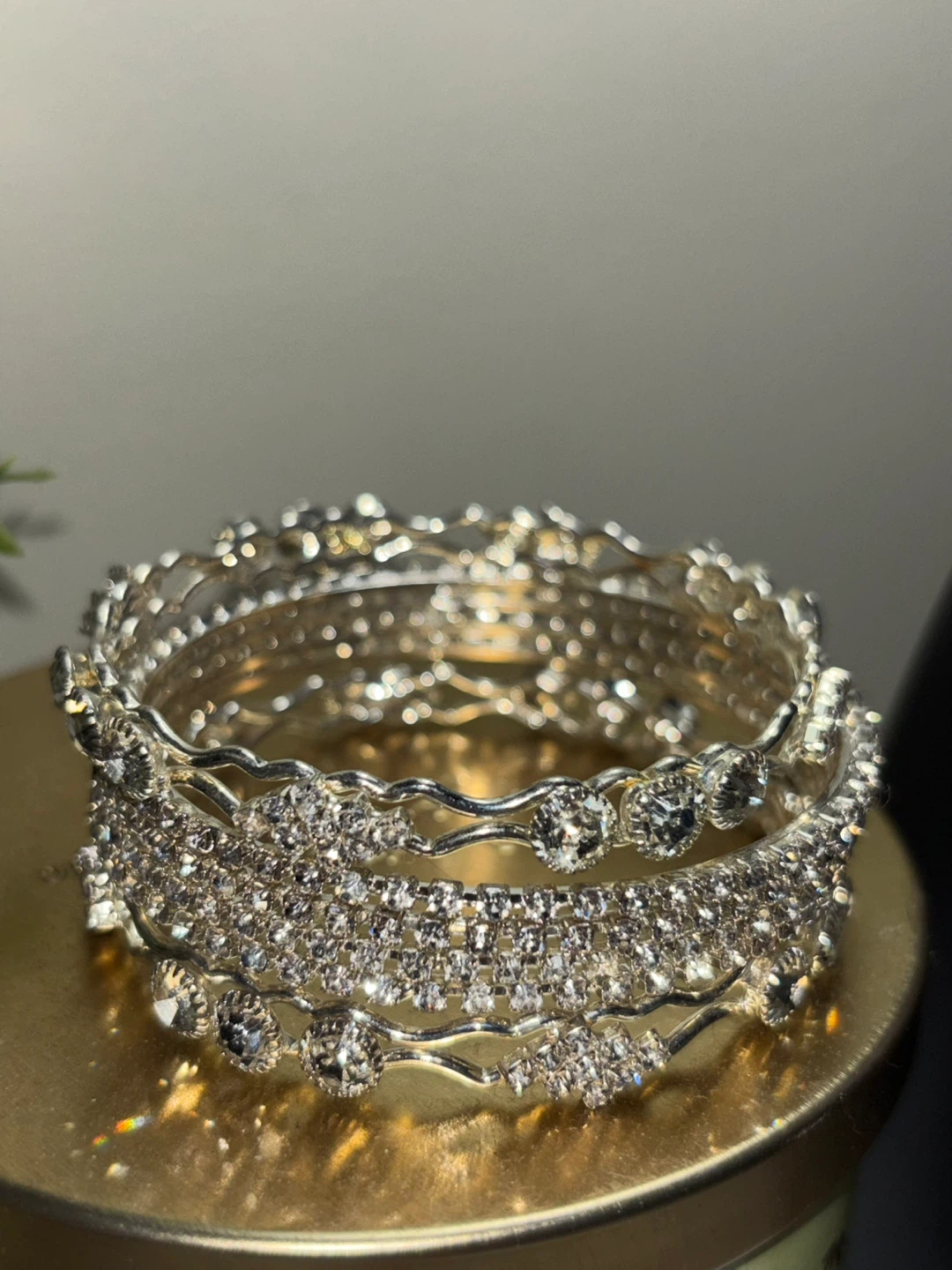 Sparkly zircon Bracelets - Set of 6