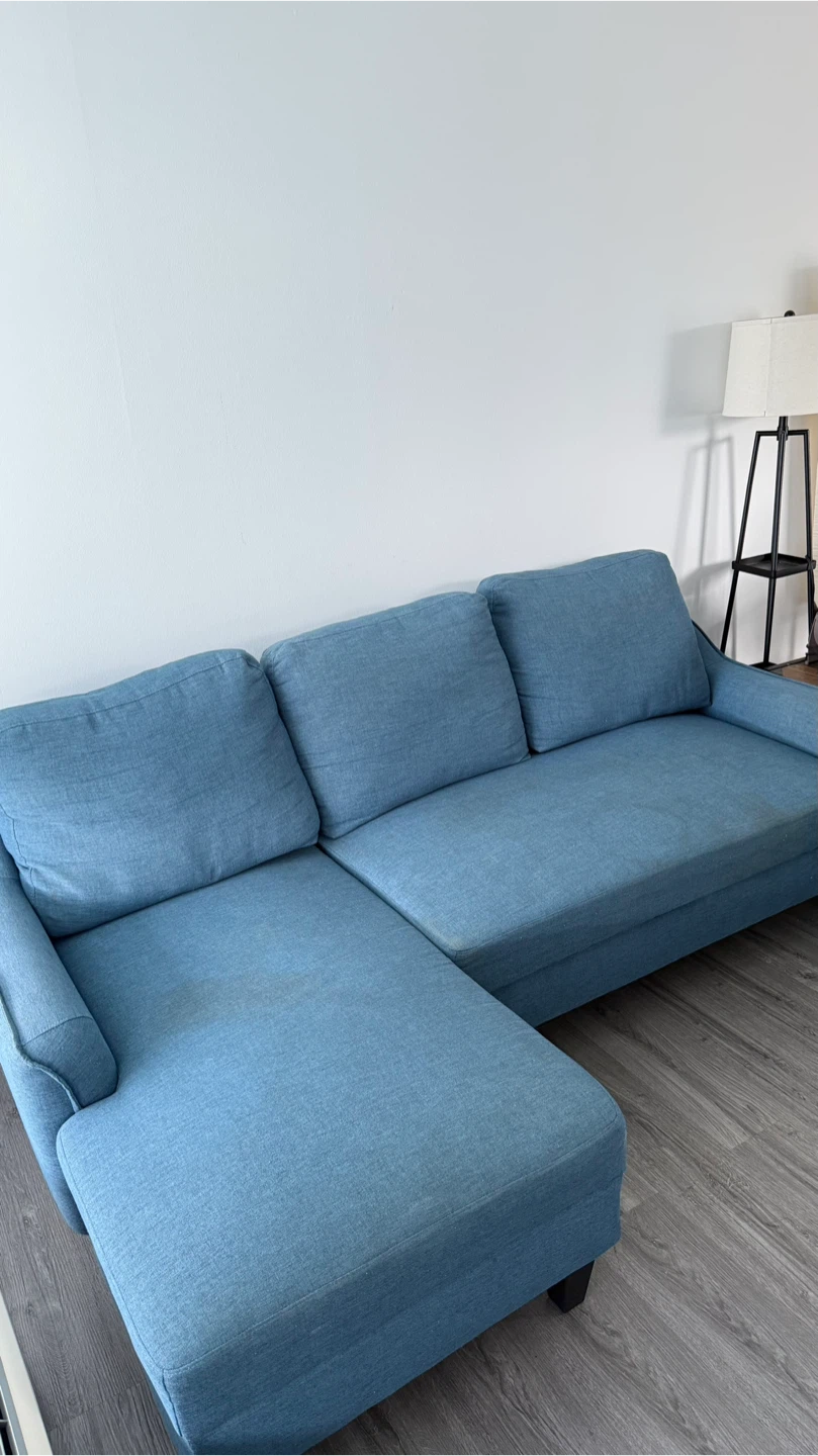 L-Shaped Sofa Bed - $125 (Wayfair)