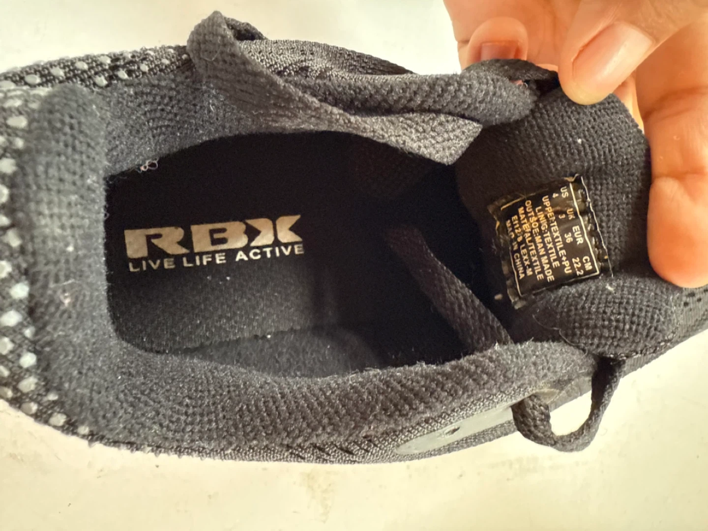 RBX Black Running Shoes - Women's Size 6 - photo 3