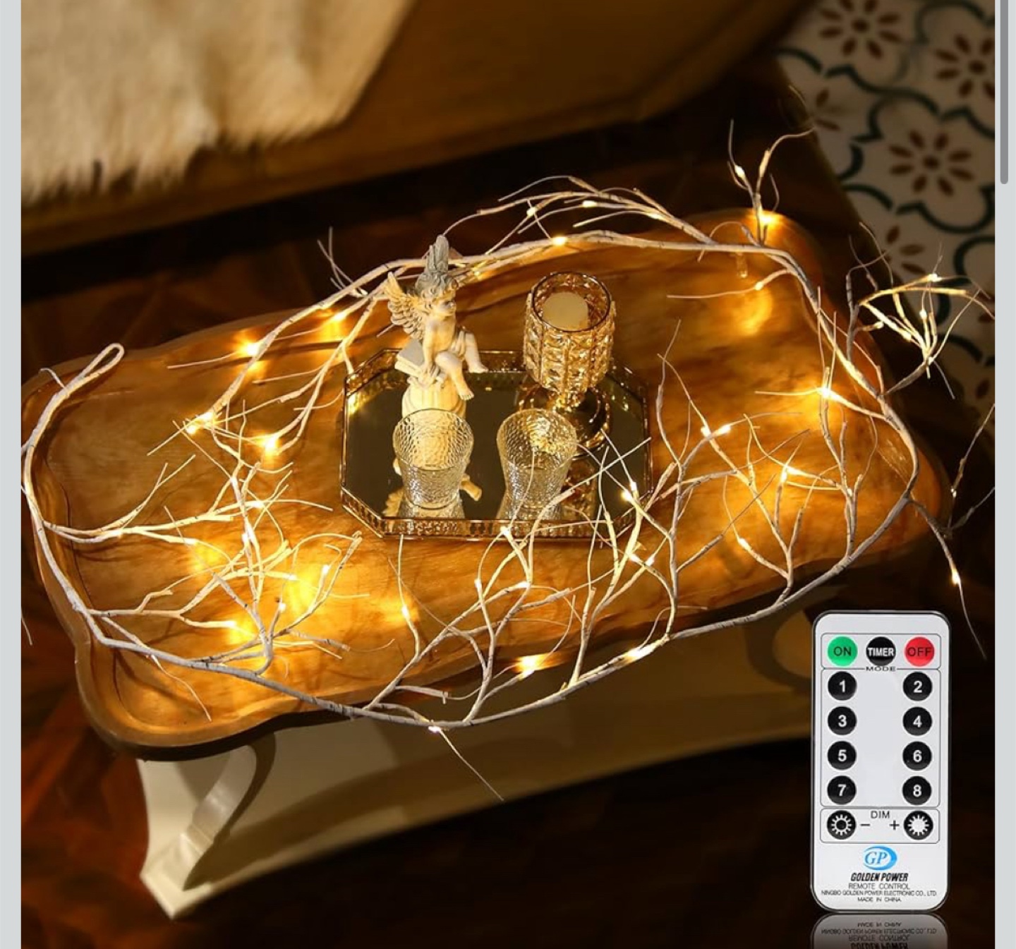 DIY Enchanted Willow Vine Light