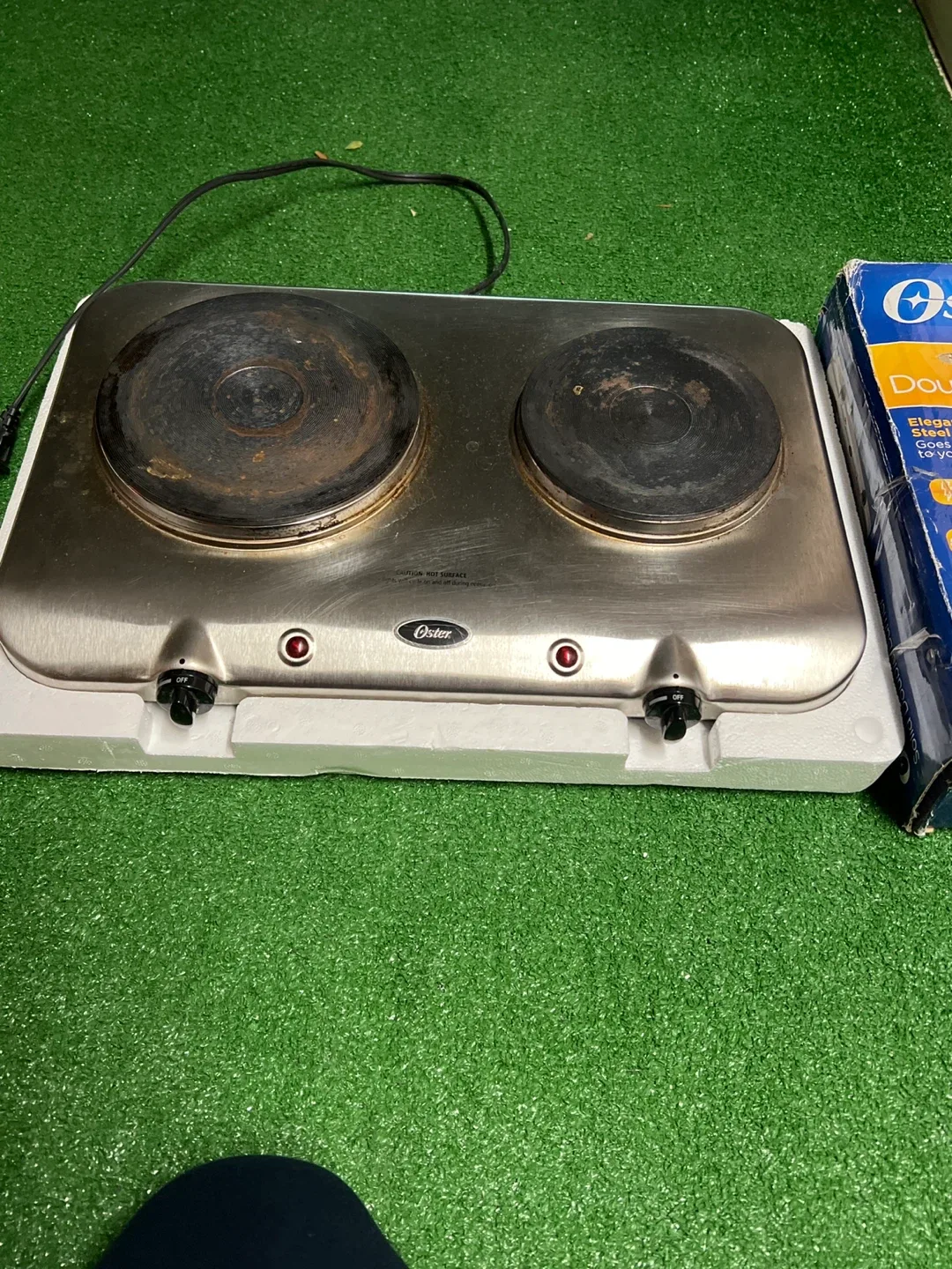 Oster Double Burner Hot Plate