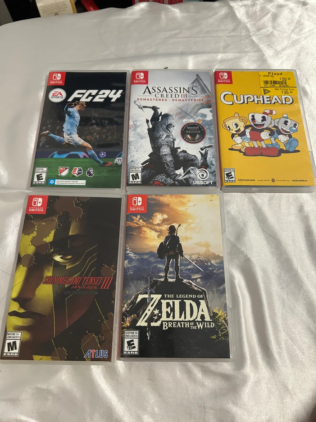 Nintendo Switch OLED Model + Games & Accessories