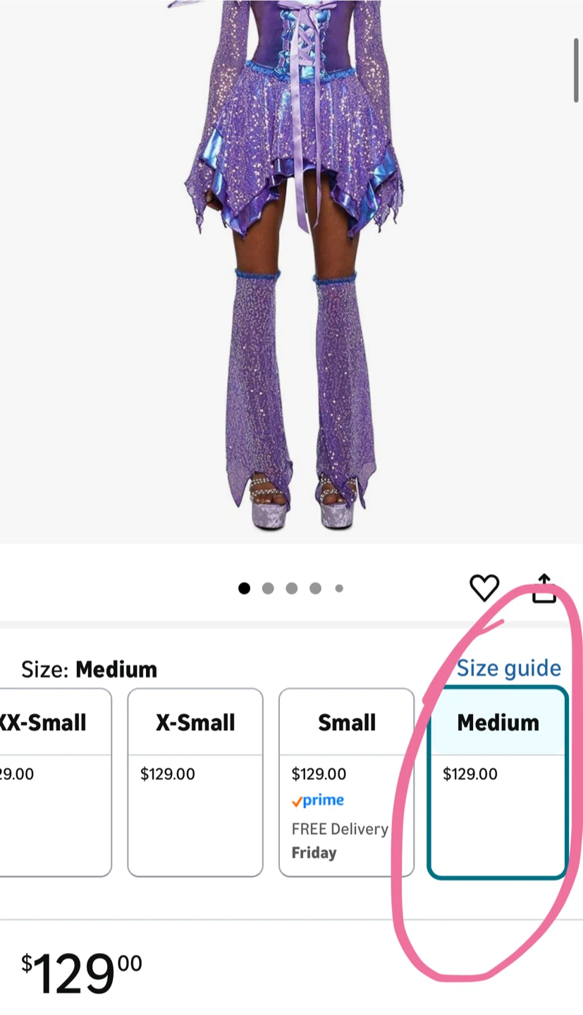 Dolls Kill Cyber Fairy Costume - Medium - photo 4