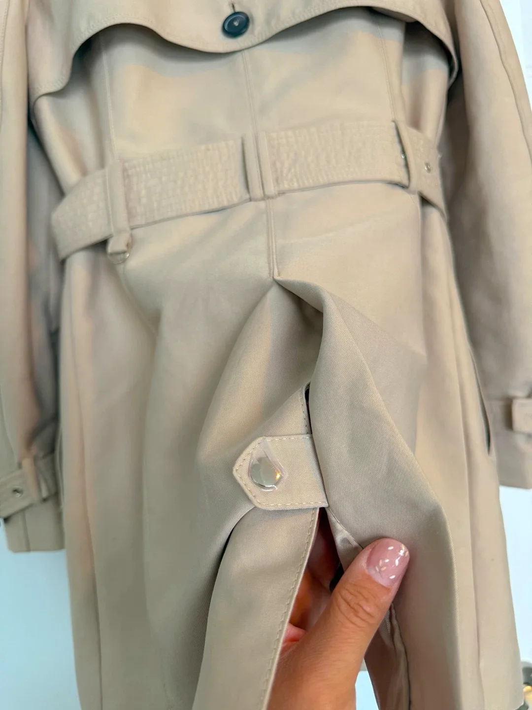 Zara Trench Coat Beige colour image indicator(10)