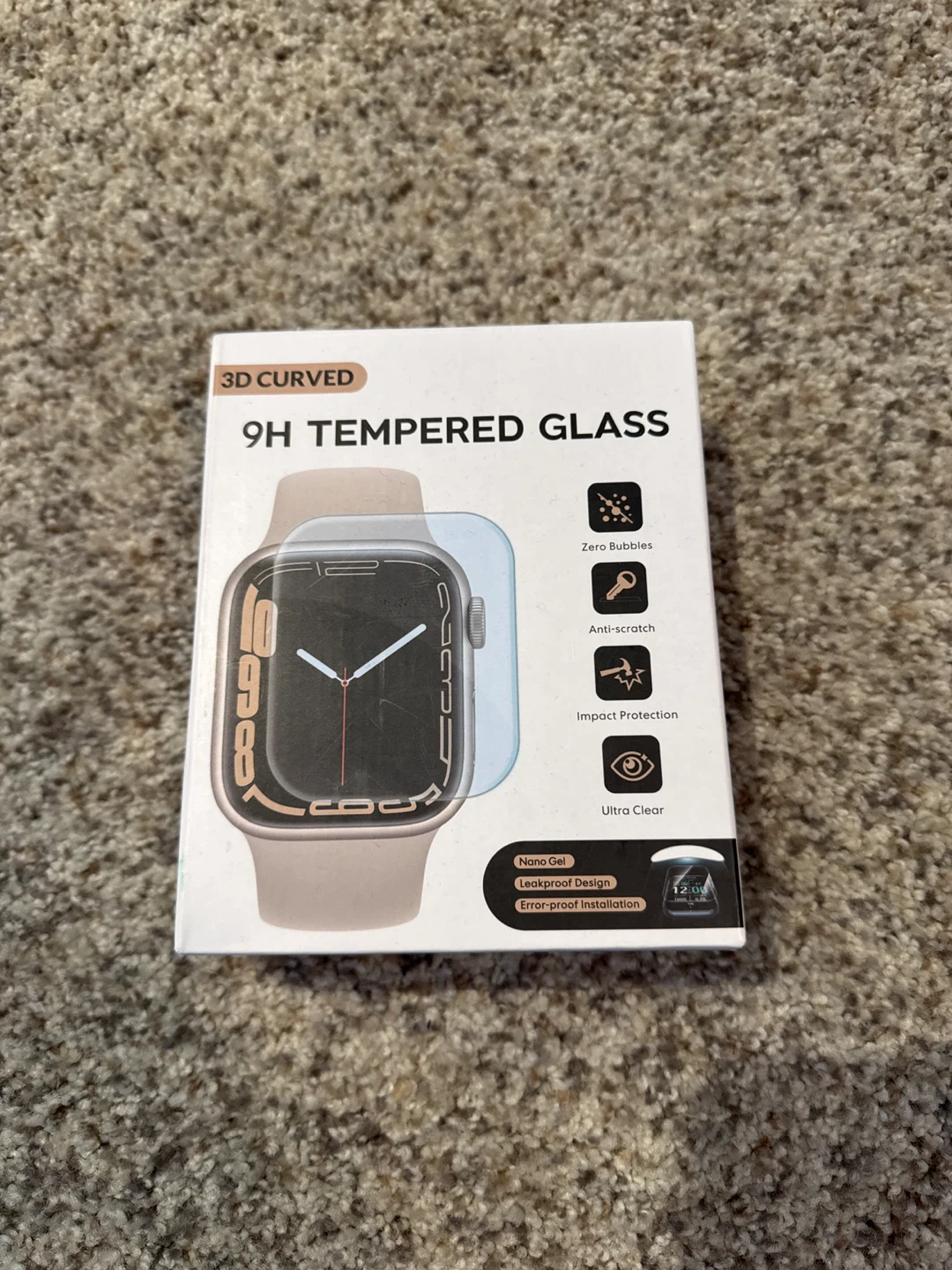 9H Tempered Glass 3D Curved Screen Protector