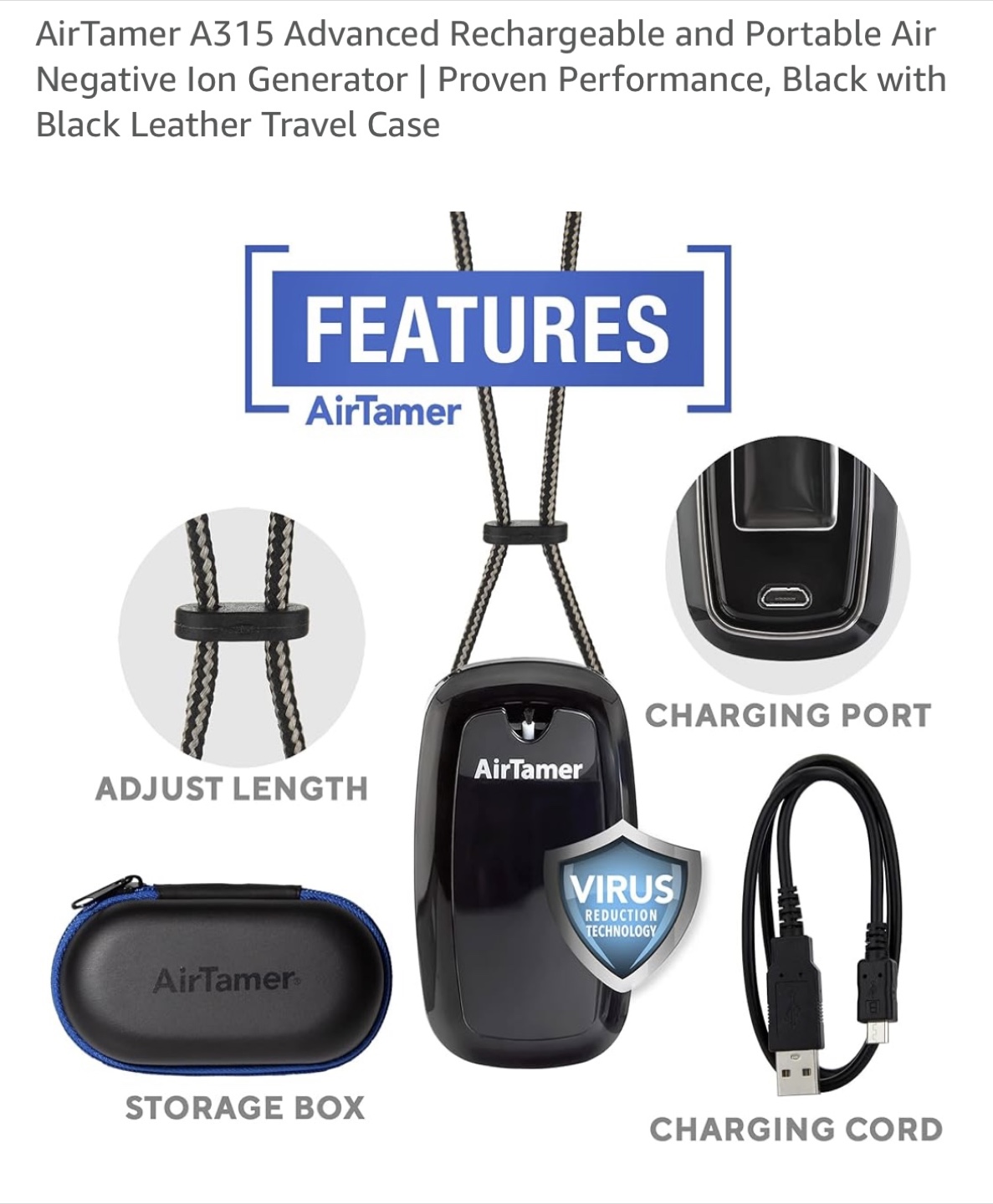 AirTamer A315 Personal Air Purifier - photo 2
