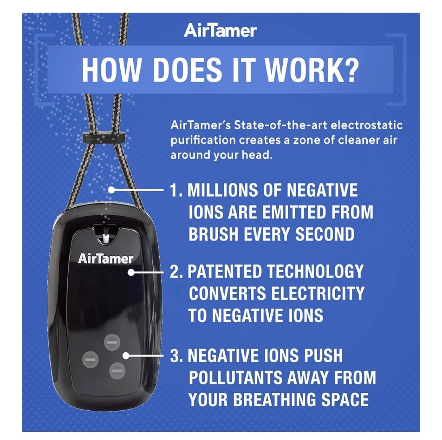 AirTamer A315 Personal Air Purifier image indicator(5)