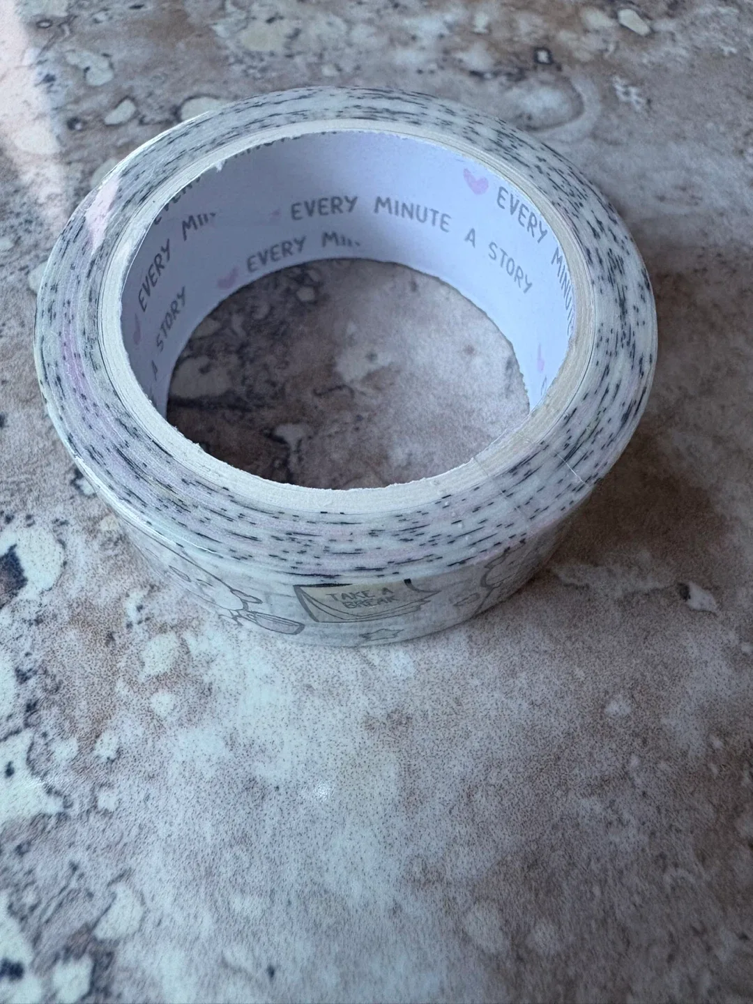 Every Minute A Story EMAS washi tape - Daily Mantra image indicator(4)