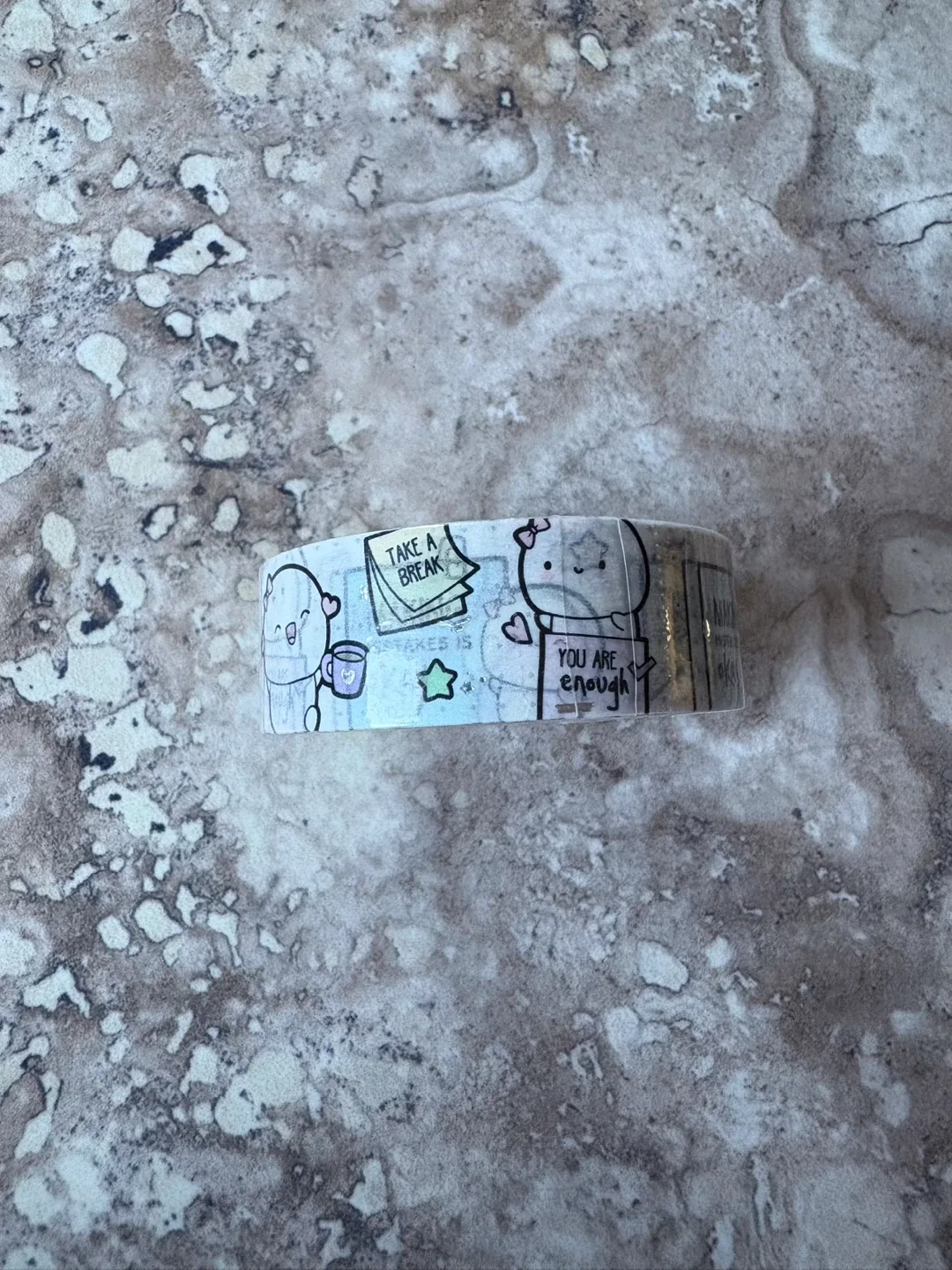 Every Minute A Story EMAS washi tape - Daily Mantra image indicator(2)