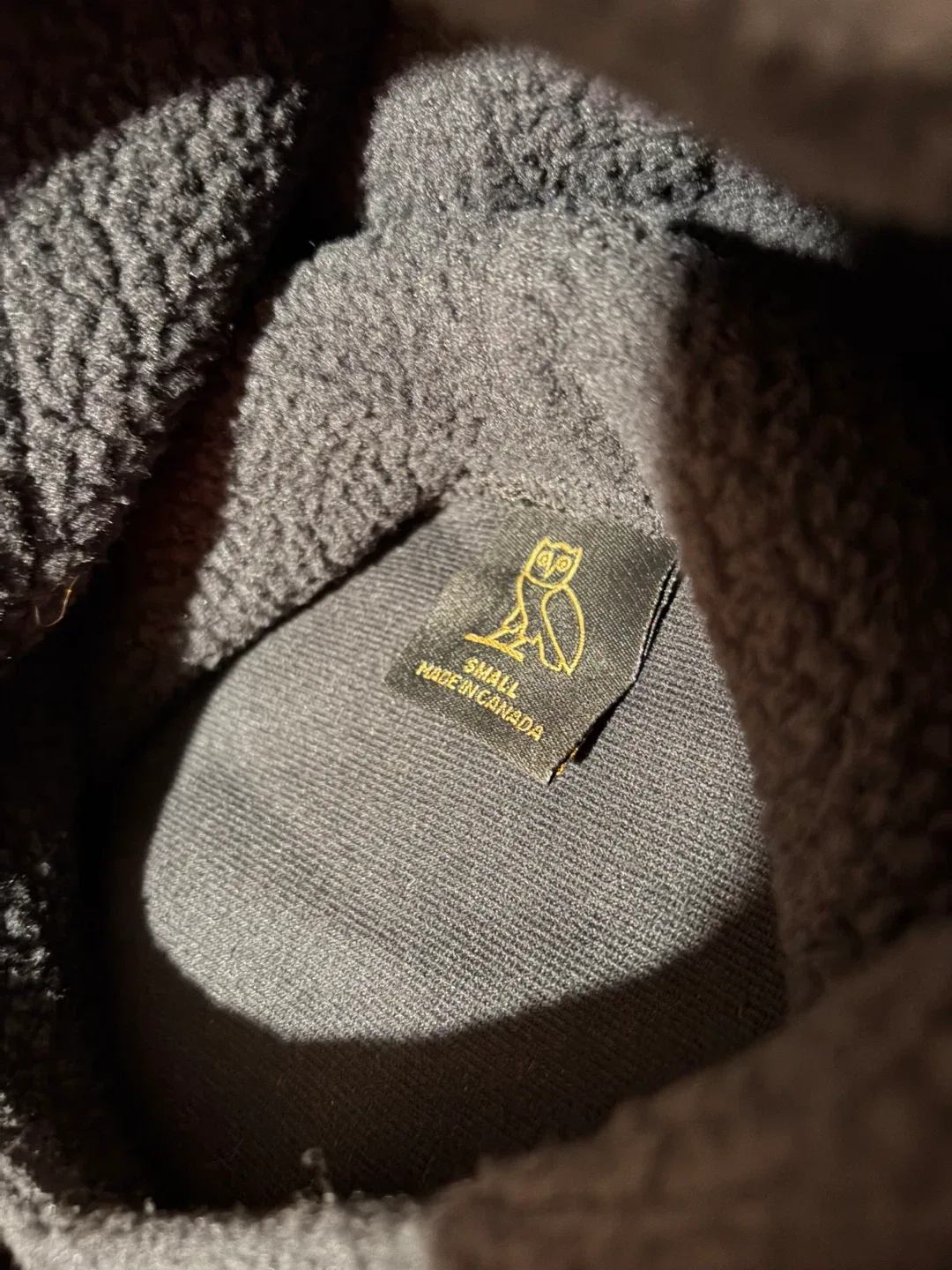 OVO Black Fleece Hoodie - Size Small image indicator(5)