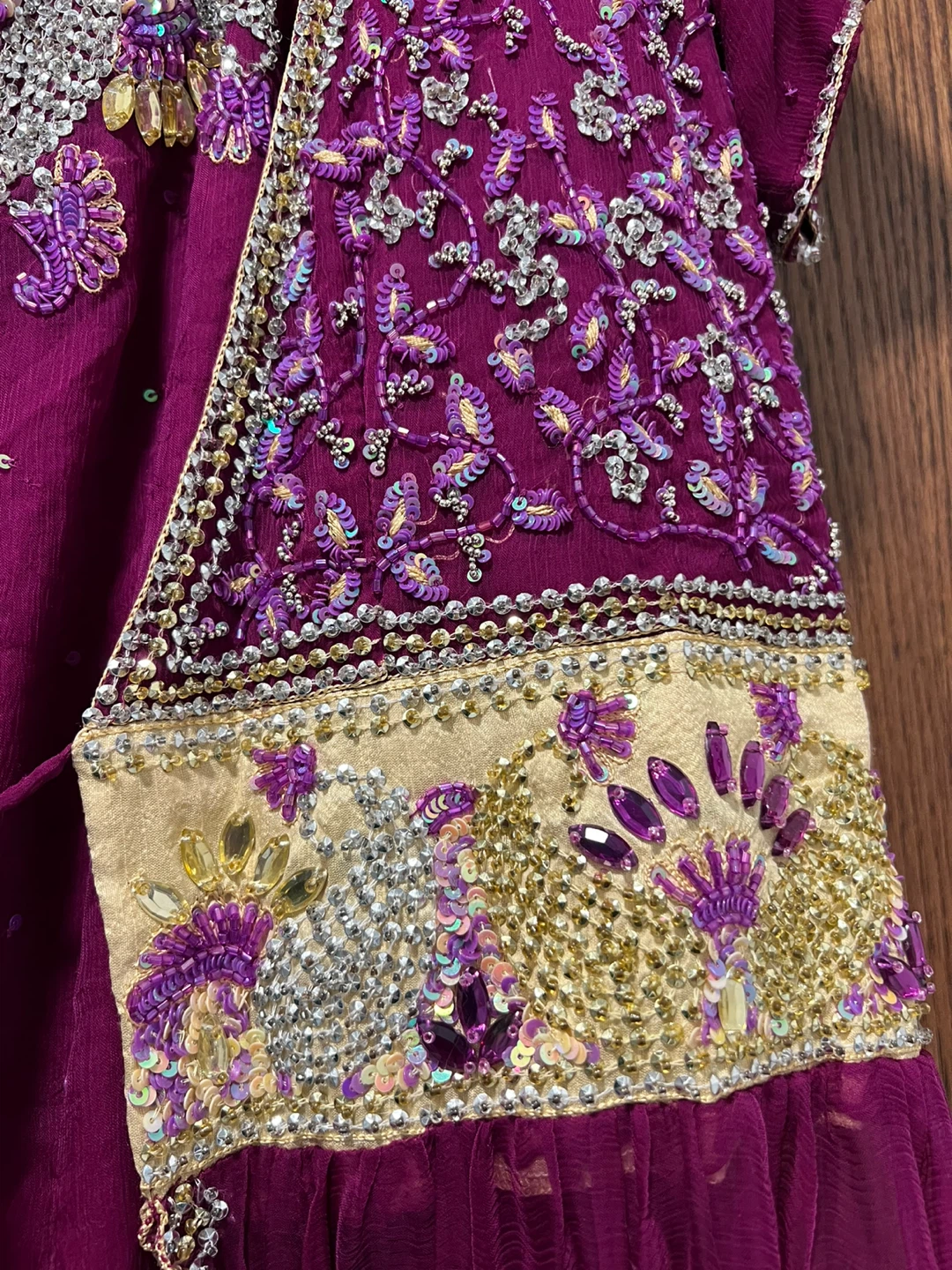 Stunningly Sequined Anarkali 4-pc Set XXL - photo 3