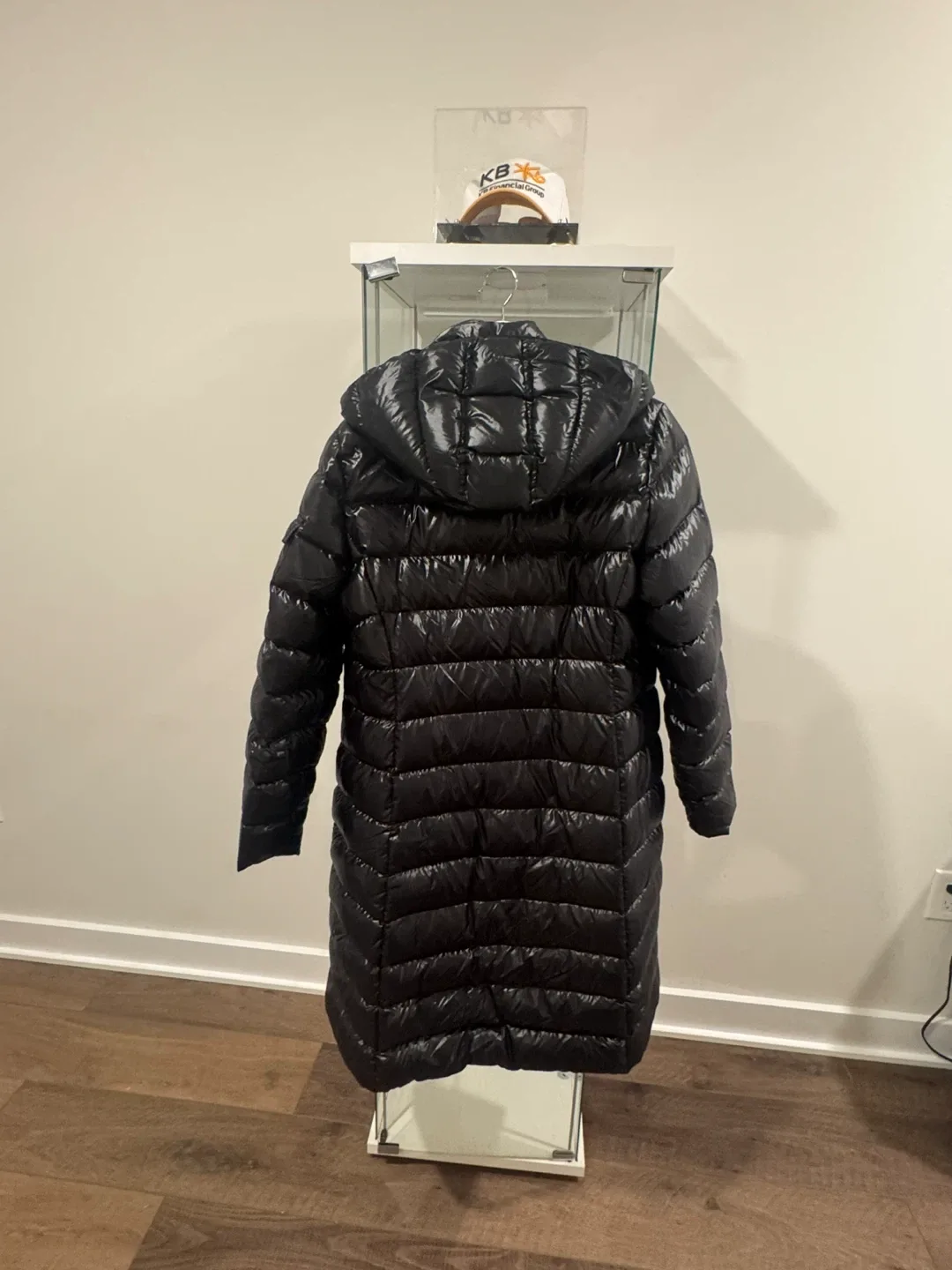 Moncler Black Down Puffer Coat Size 4 image indicator(3)