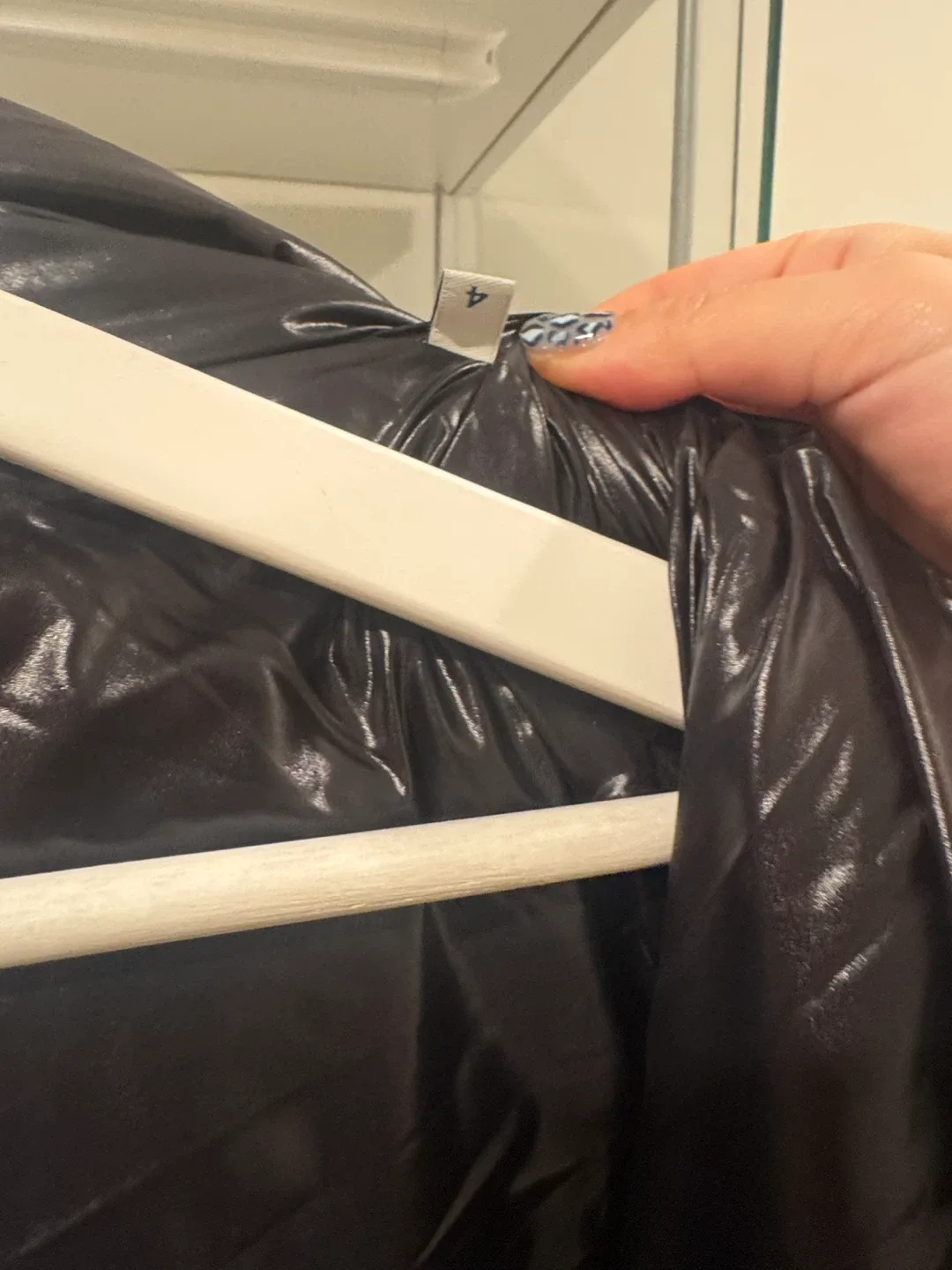 Moncler Black Down Puffer Coat Size 4 image indicator(5)