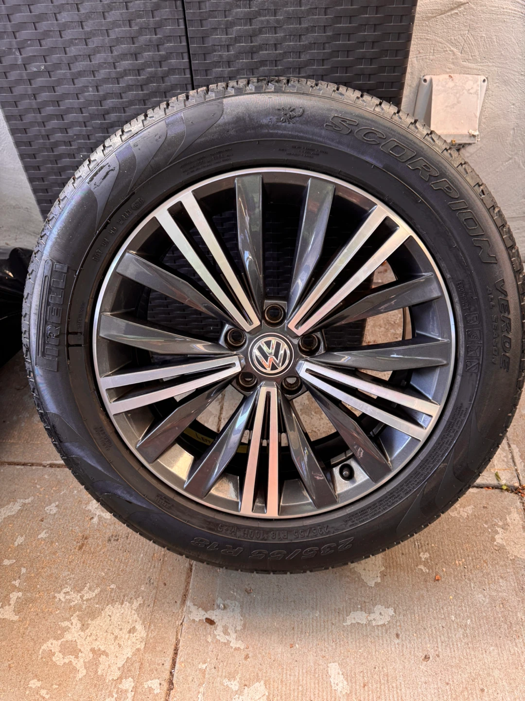 VW Rims with Pirelli Scorpion Winter Tires - photo 3