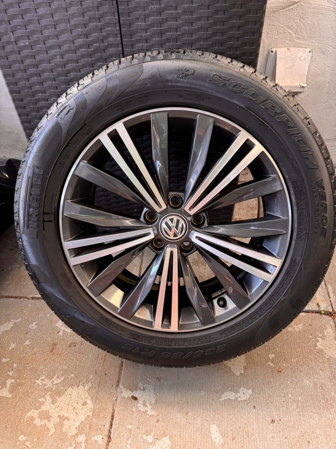 VW Rims with Pirelli Scorpion Winter Tires image indicator(3)
