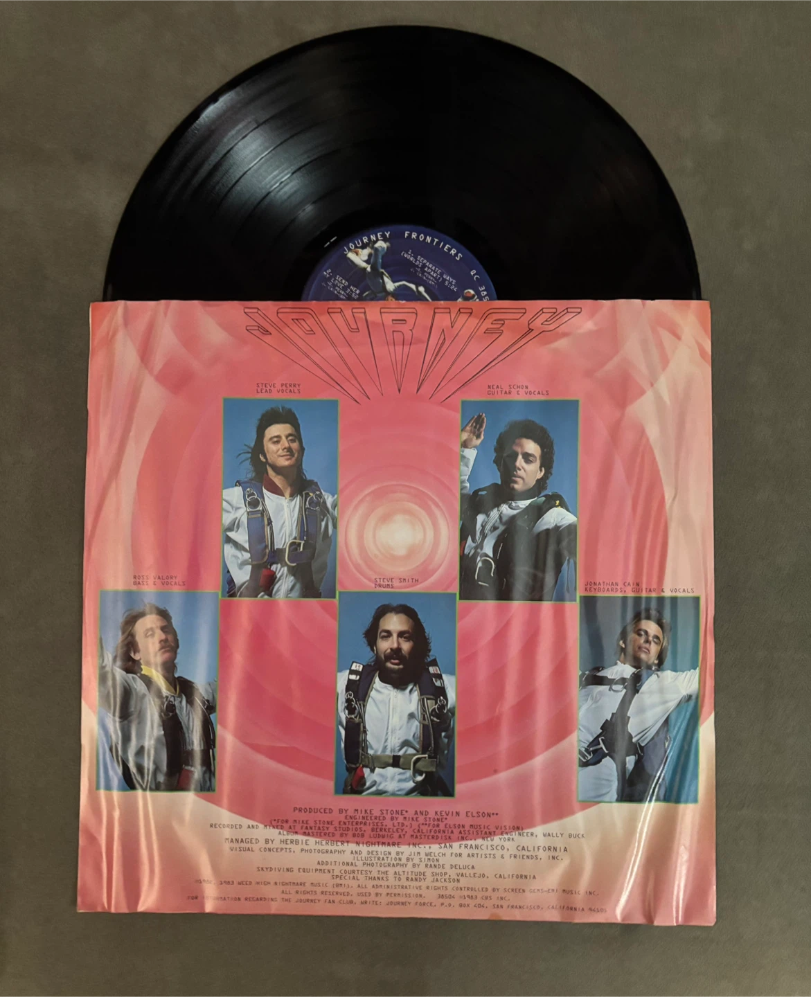 Journey - Frontiers Vinyl Record - photo 3