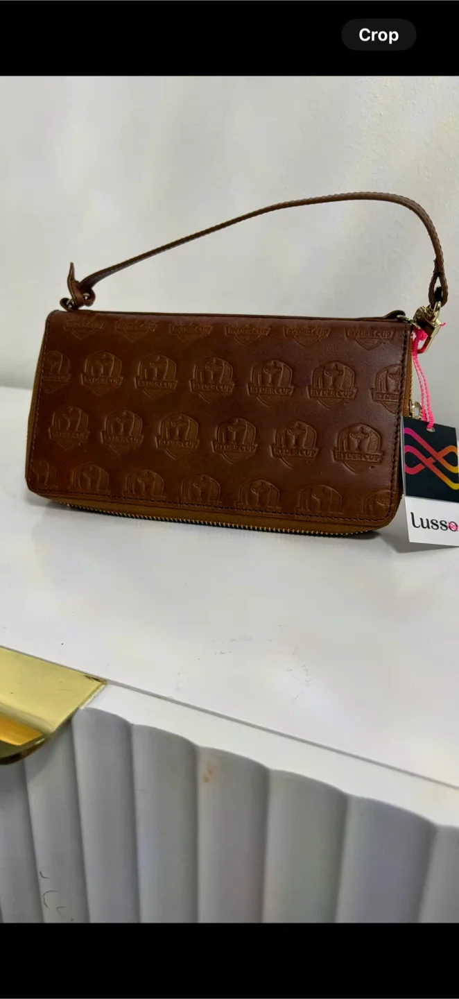Lusso Ryder Cup Brown Shoulder Bag