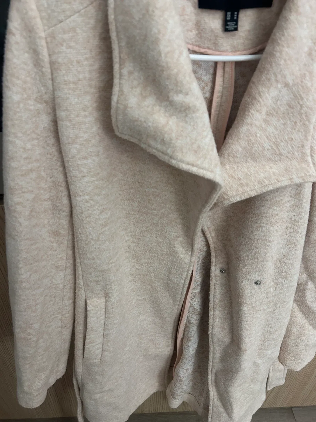 Vero Moda Light Pink Coat - Size M image indicator(4)