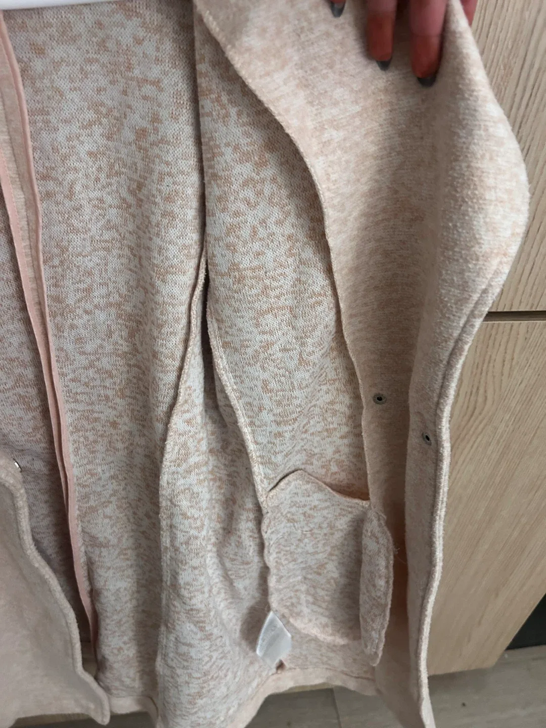 Vero Moda Light Pink Coat - Size M image indicator(7)