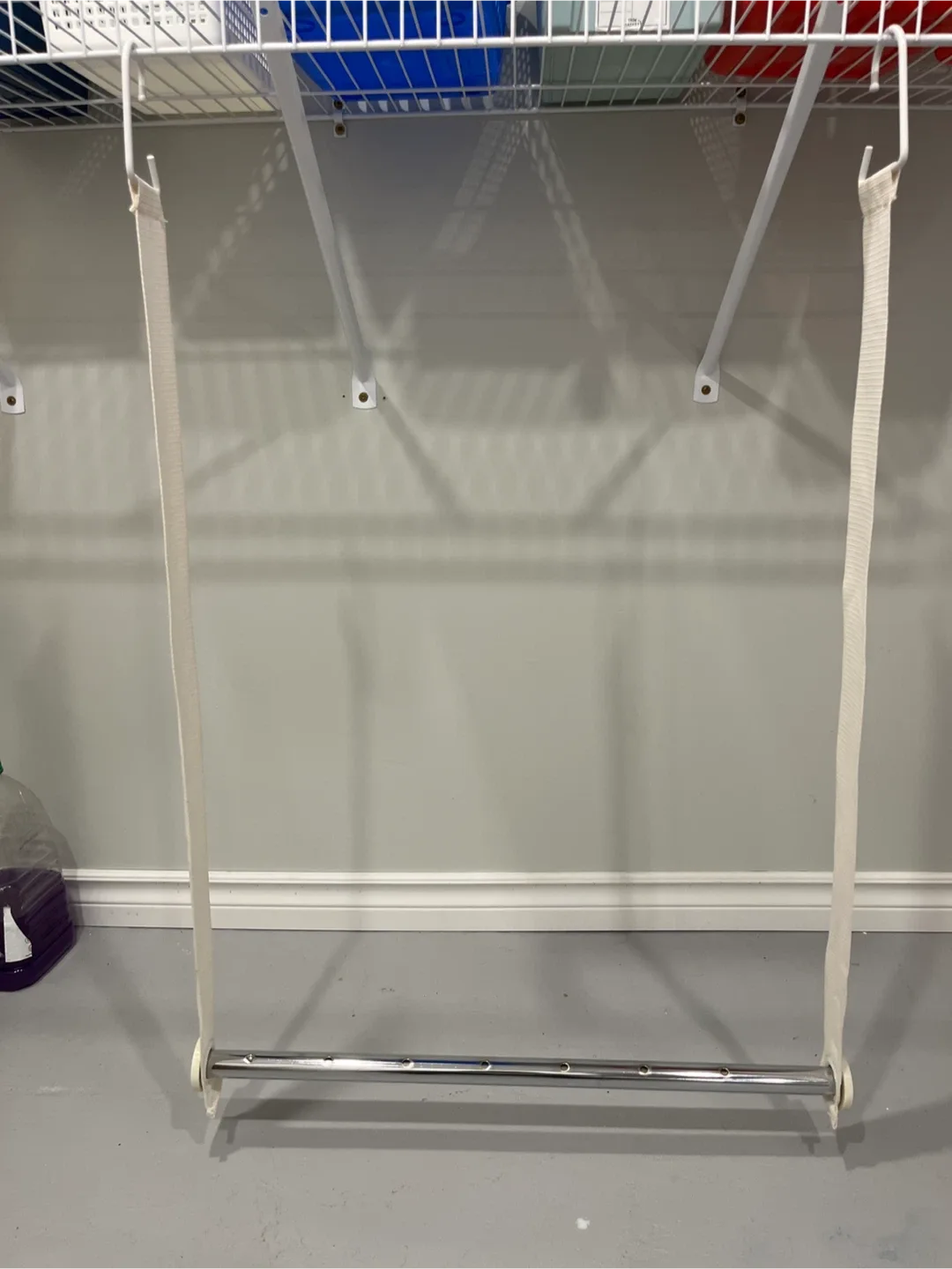 Closet Rod with Hanging Straps thumbnail