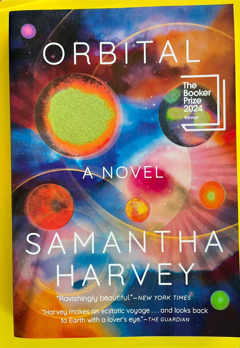 Orbital: A Novel by Samantha Harvey