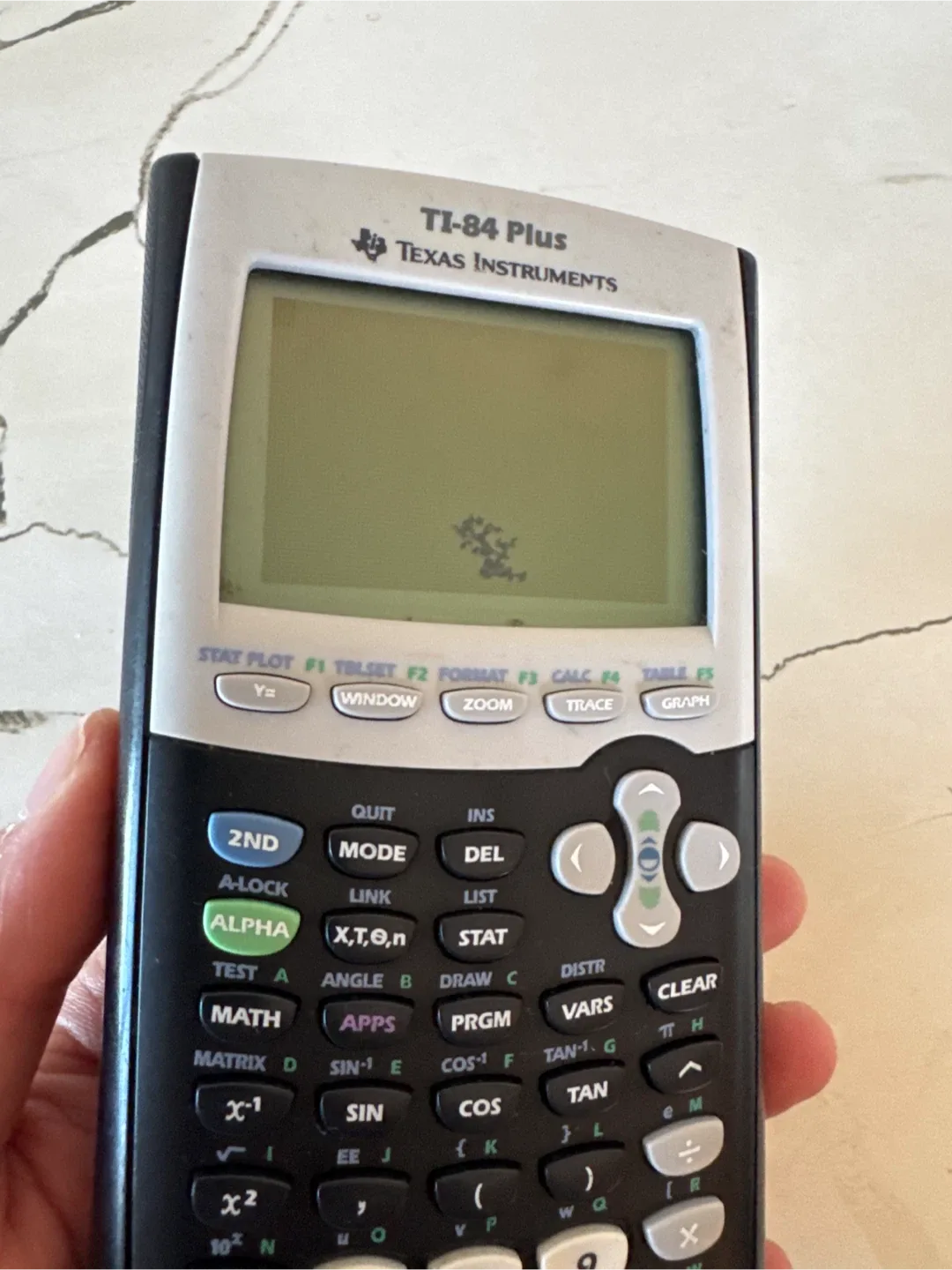 Texas Instruments TI-84 Plus Calculator graphing image indicator(2)