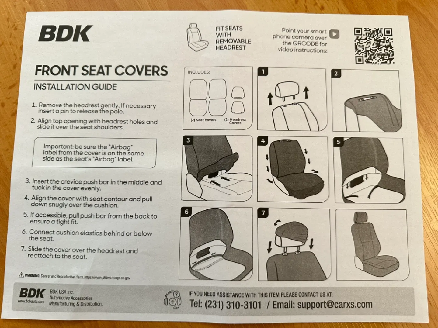 CAT Front Seat Covers - 4 Piece Set image indicator(3)