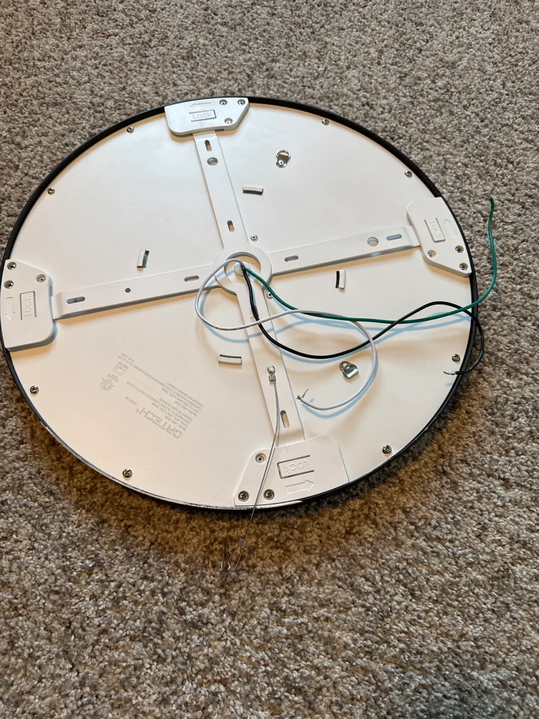 Ortech LED Flushmount Ceiling Light Fixture image indicator(2)