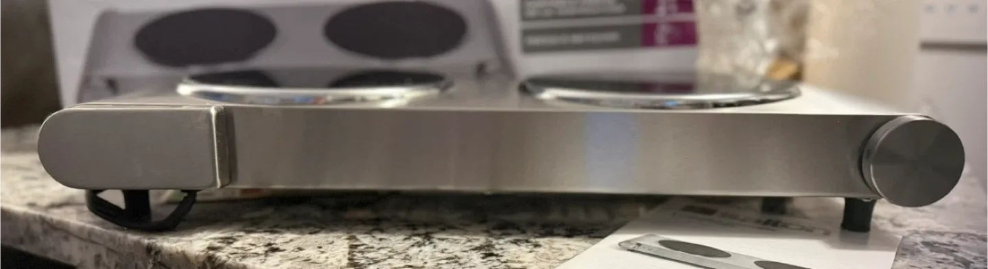 Salton Double Infrared Portable Cooktop image indicator(8)