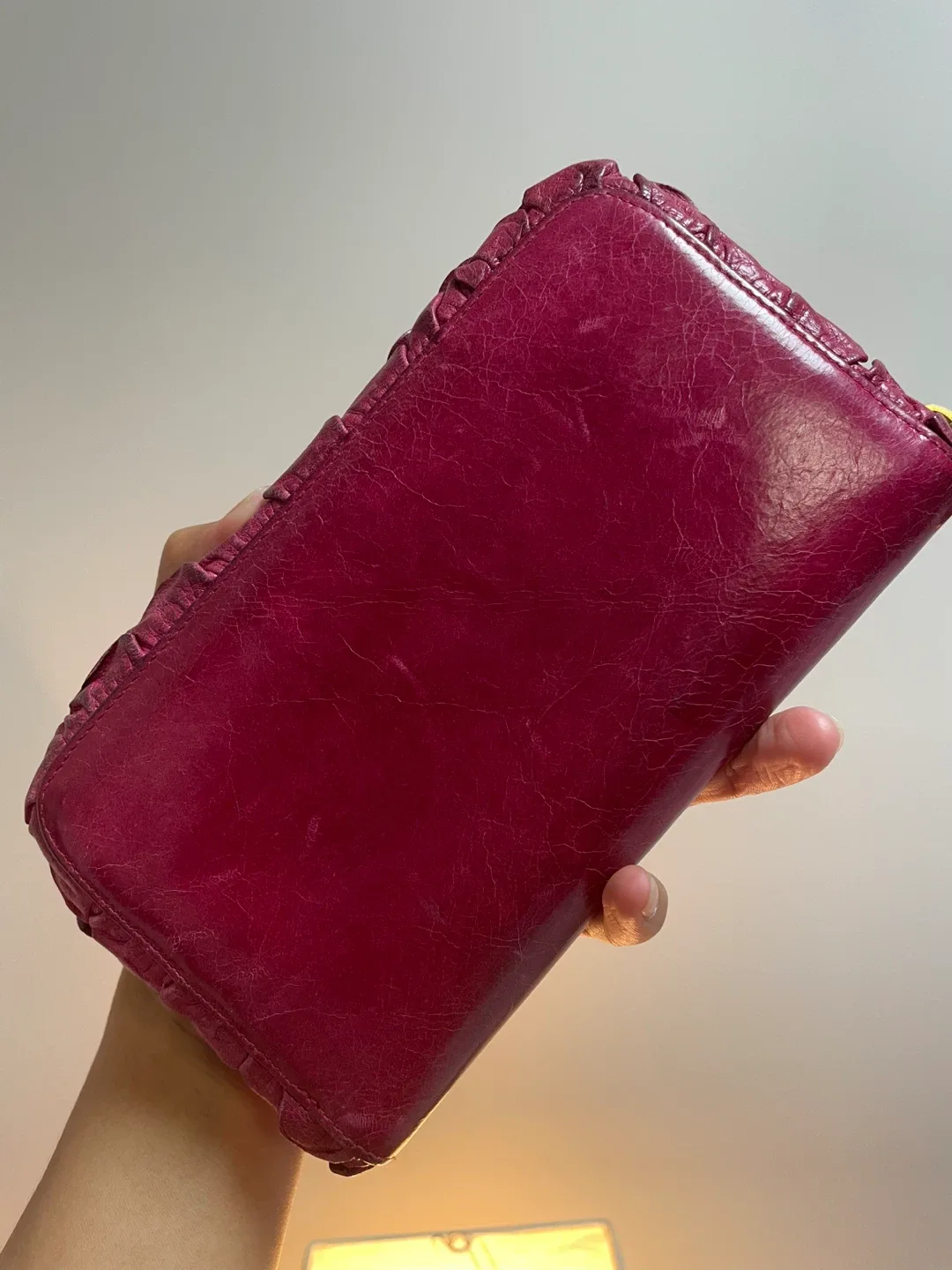 Miu Miu Pink Leather Wallet image indicator(4)