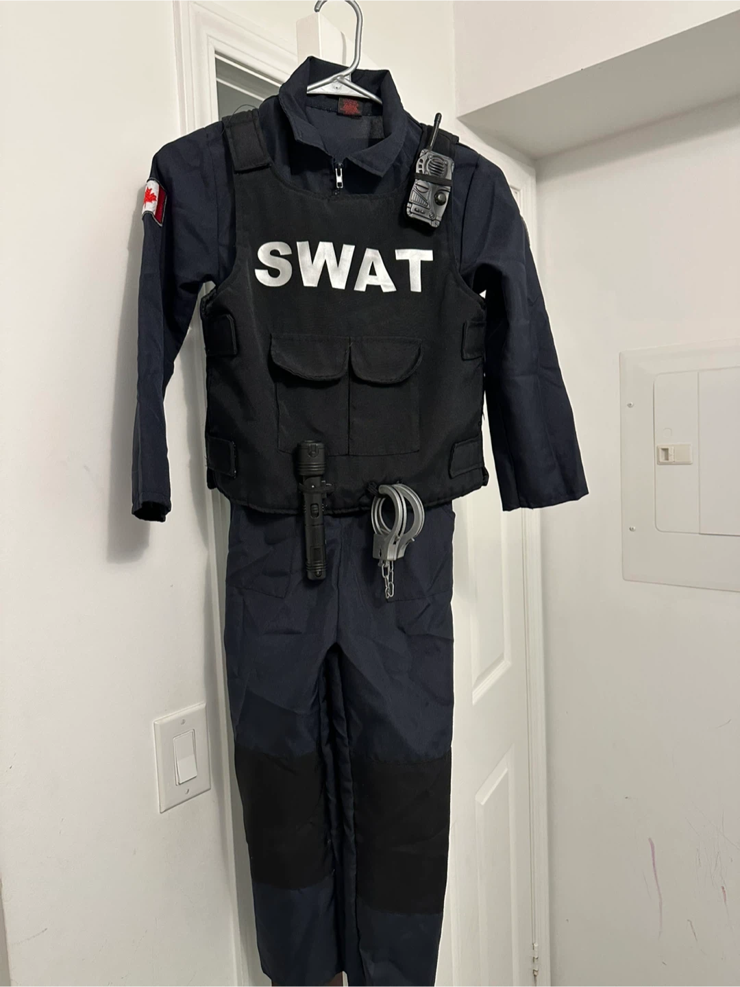 Halloween SWAT Costume with Accessories for 7-8 year old kids - photo 2