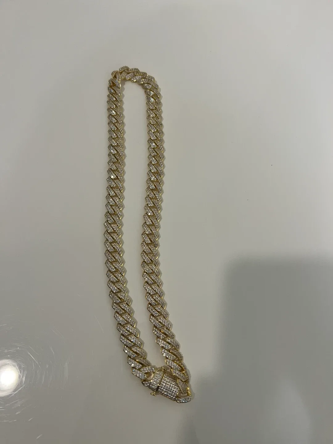 PY Bling Gold Diamond Chain Necklace image indicator(3)