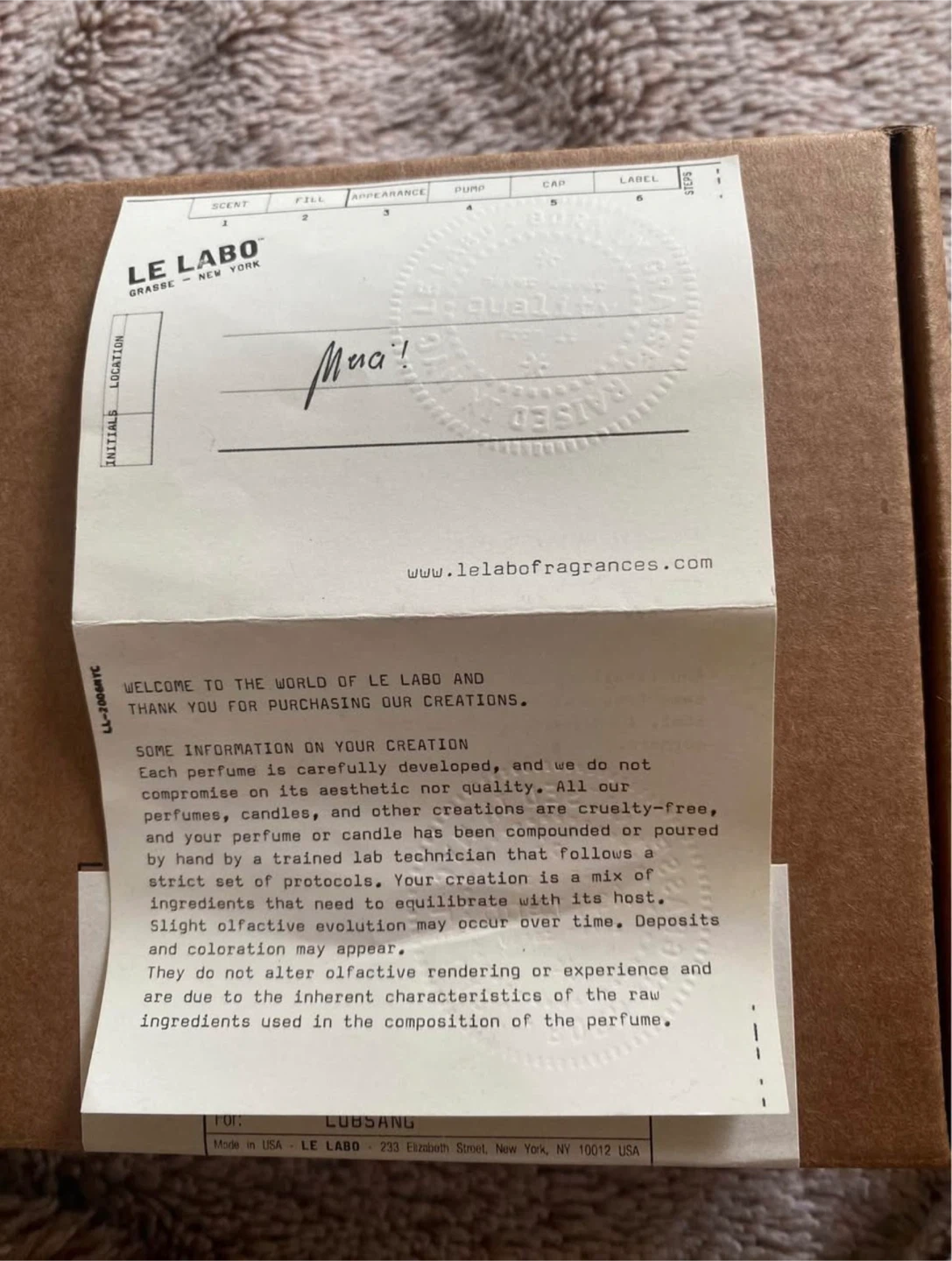 Le Labo Another 13 Perfume 100ml with Box - photo 4