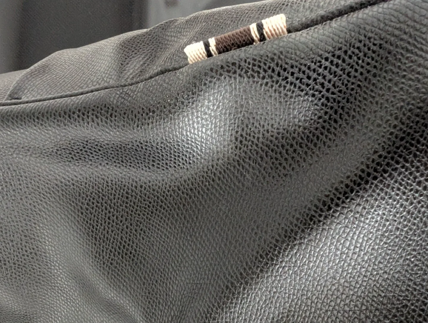 Salvatore Ferragamo Black Leather Duffle Bag image indicator(7)