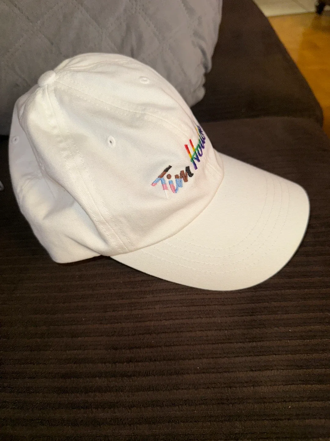 Tim Hortons White Baseball Pride Cap image indicator(2)