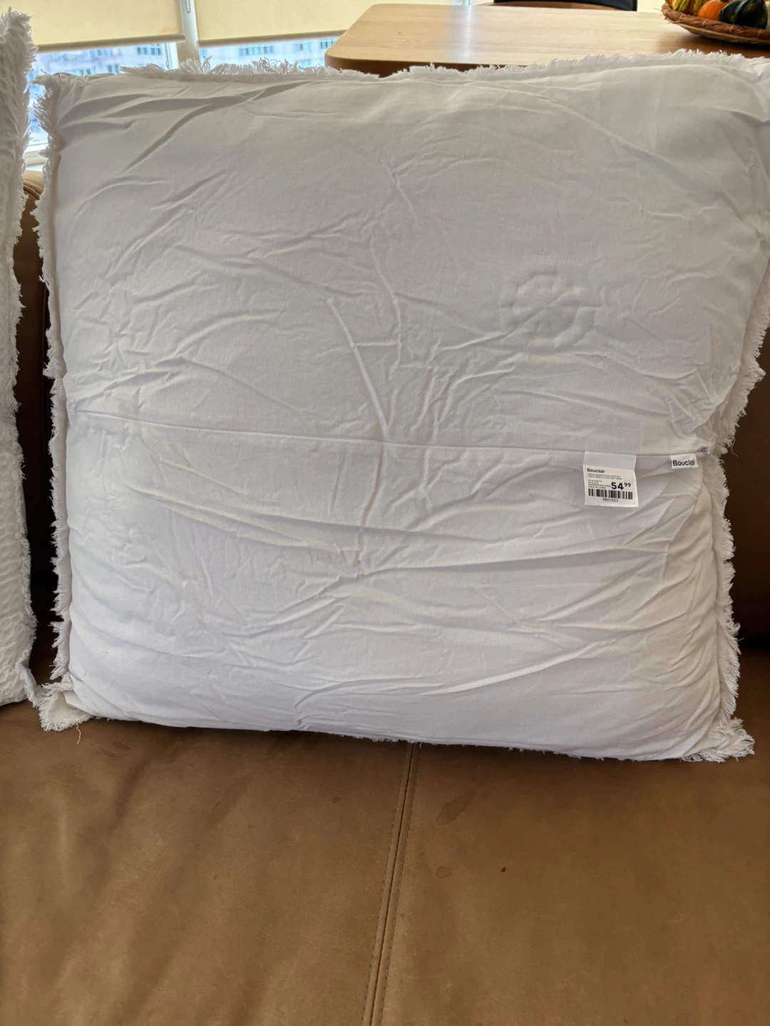 Bouclair White Decorative Throw Pillow - photo 4