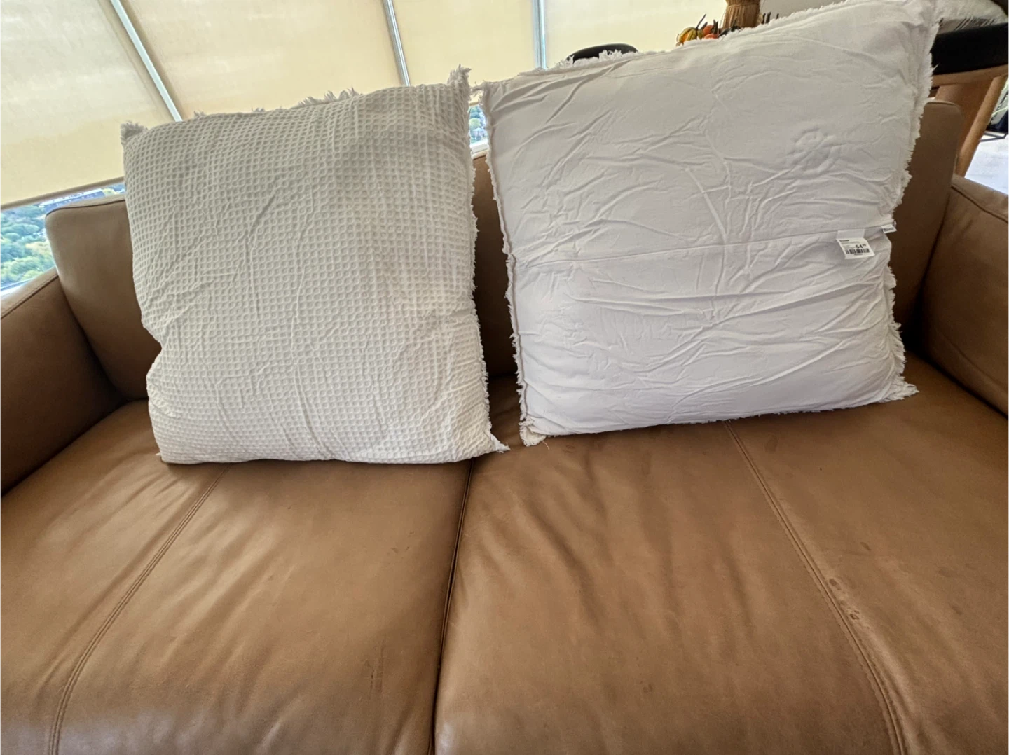 Bouclair White Decorative Throw Pillow - photo 2