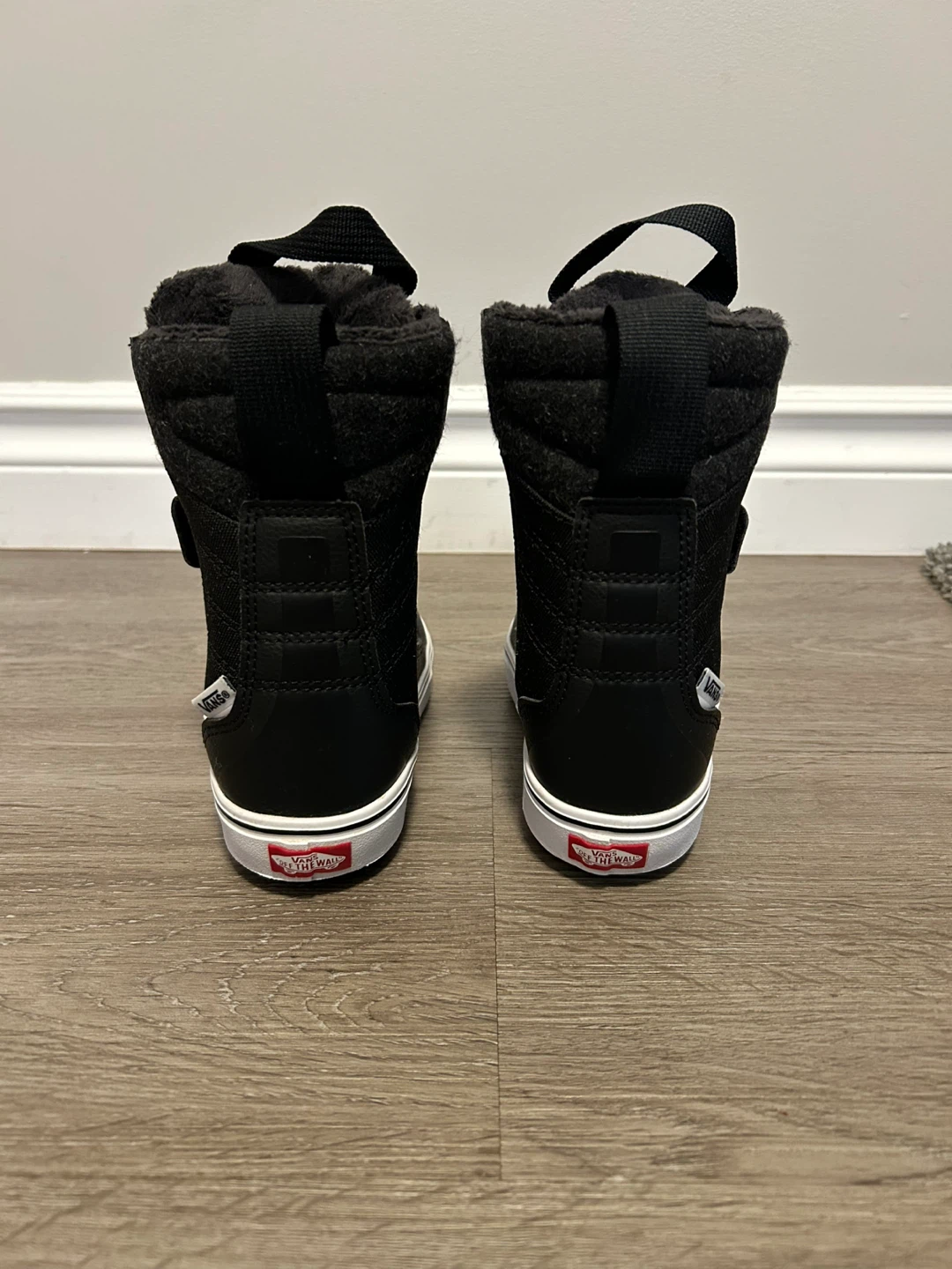 Vans Y JUVIE MINI Black/White Boots - photo 3